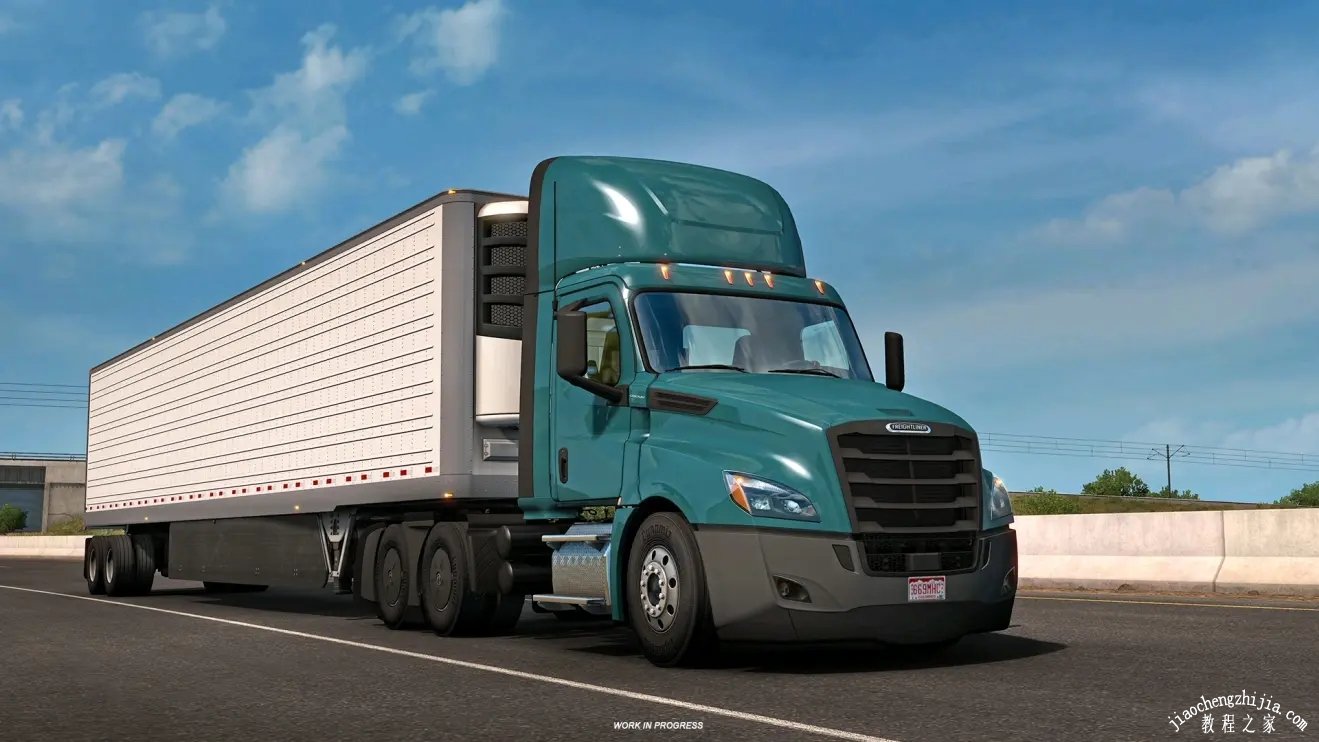美国卡车模拟新卡车freightlinercascadia预览[多图]