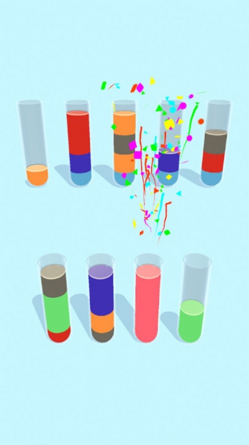 水排序拼图3D游戏下载_水排序拼图3D游戏官方版下载v1.0 运行截图1