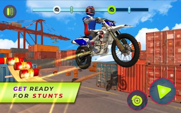 自行车特技3D自行车比赛游戏下载_自行车特技3D自行车比赛游戏最新手机版v1.0 运行截图3
