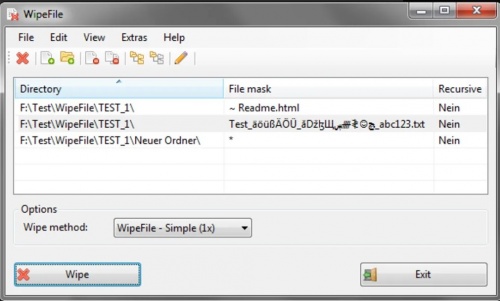WipeFile下载_WipeFile(彻底删除文件工具)最新版v1.0 运行截图3