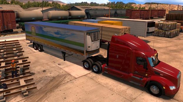 3D卡车模拟器2021安卓下载_3D卡车模拟器2021游戏最新安卓版v1.0 运行截图2