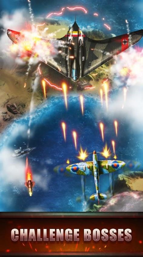 顶级战斗机二战飞机射手游戏下载_顶级战斗机二战飞机射手游戏最新手机版v4 运行截图3