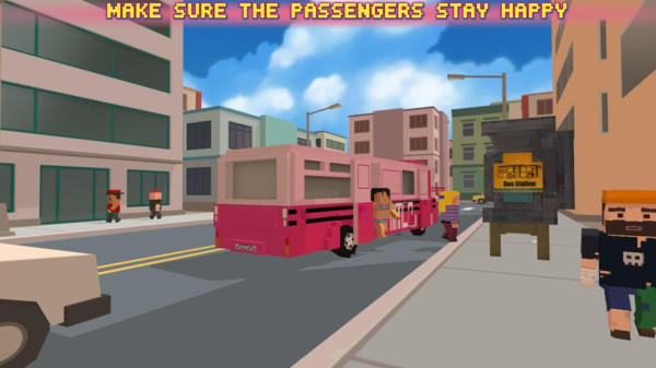 像素巴士模拟器游戏中文版下载图片1