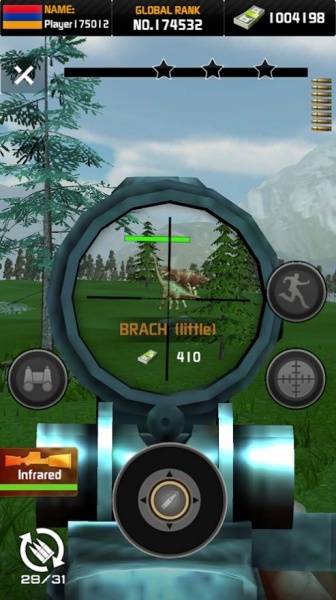 野生猎人恐龙狩猎游戏下载_野生猎人恐龙狩猎游戏最新安卓版v1.0.1 运行截图4