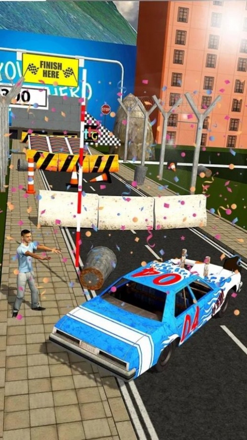 大坡道汽车跳跃游戏下载_大坡道汽车跳跃游戏最新安卓版v0.04 运行截图4
