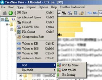 treesize下载_treesizeferr(硬盘文件整理软件)最新版v4.4.1 运行截图2