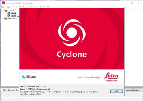 Leica Cyclone下载_Leica Cyclone三维辅助工具最新版v 运行截图2