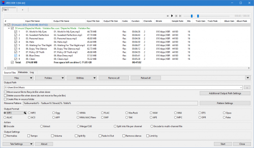 XRecode 3下载_XRecode 3音频转换软件最新版v1.44 运行截图1