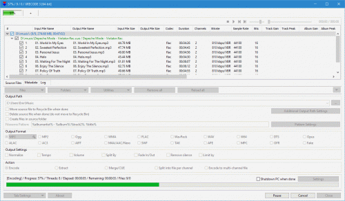 XRecode 3下载_XRecode 3音频转换软件最新版v1.44 运行截图2