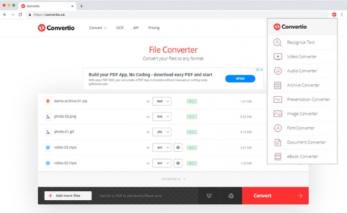 Convertio下载_Convertio格式转换插件工具最新版v3.0.4 运行截图2