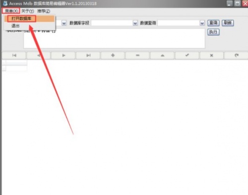 Access mdb下载_Access mdb简易数据库编辑器最新版v1.1 运行截图5