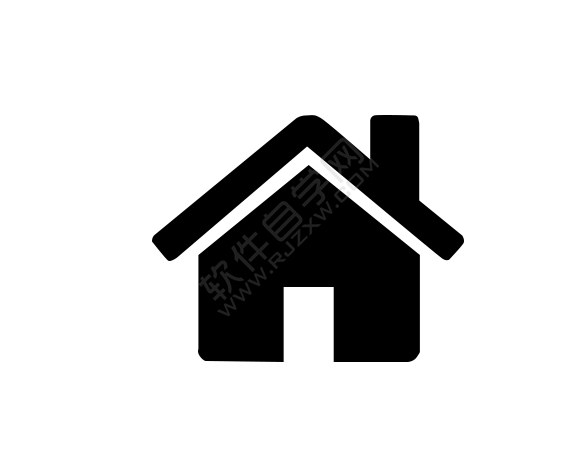 PS里面怎么画房子home图标