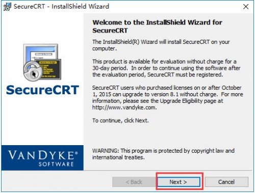SecureCRT下载_SecureCRT绿色免安装最新版v8.0.4 运行截图2