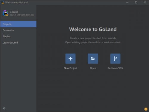 GoLand 2021激活码下载_GoLand激活码2021最新免费最新版v2021 运行截图3