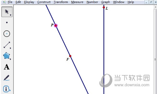 几何画板如何用椭圆第二定义画椭圆
