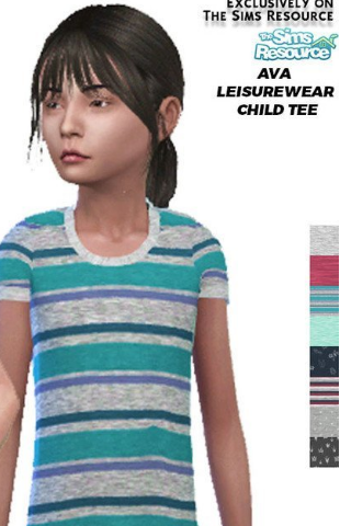 模拟人生4可爱休闲儿童t恤MOD下载-模拟人生4可爱休闲儿童t恤MODv1.0电脑版下载 运行截图1