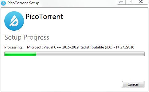 PicoTorrent下载_PicoTorrent(BT种子下载器)最新版v0.16 运行截图1