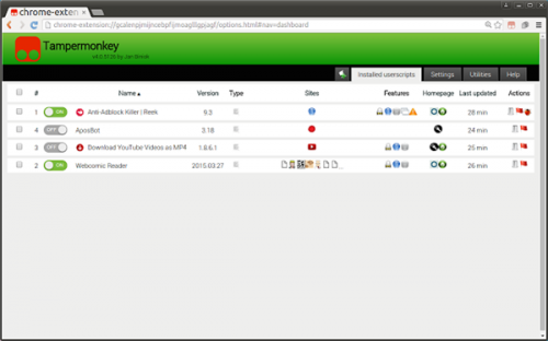 油猴插件下载_油猴插件大全绿色免费最新版v4.9.4 运行截图4