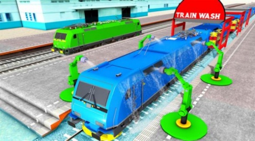火车清洗模拟器游戏最新版下载-火车清洗模拟器游戏安卓版下载
