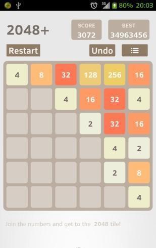 2048升级版中文版下载|(在线玩)2048升级版安卓版下载v5.1 运行截图1