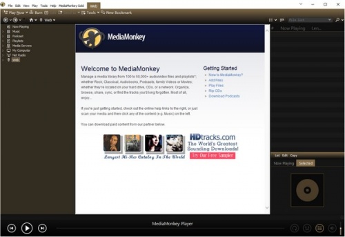 MediaMonkey Gold下载_MediaMonkey Gold(附注册信息)免费最新版v5.0 运行截图1