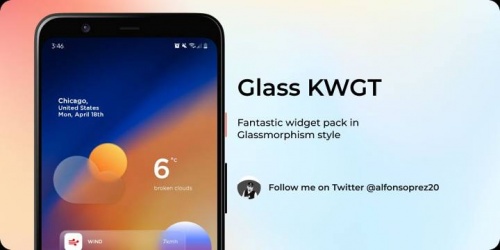 GlassKWGT软件下载_GlassKWGT最新版下载v1.1 安卓版 运行截图2