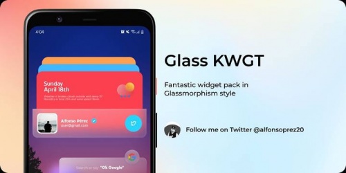 GlassKWGT软件下载_GlassKWGT最新版下载v1.1 安卓版 运行截图3