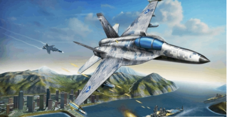 现代空战3D内购破解版下载-现代空战3D(无限金币钻石)无敌版v5.4.4下载 运行截图1