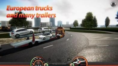 欧洲卡车模拟2手机版中文版下载|欧洲卡车模拟2(可联机)中文破解版下载v1.6 运行截图1