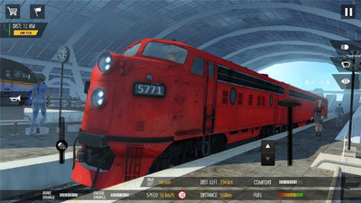火车模拟专业版2018中文下载-火车模拟专业版破解下载v1.3.7 运行截图1