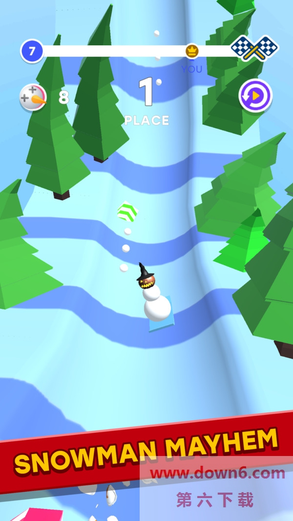 雪人竞赛3D游戏