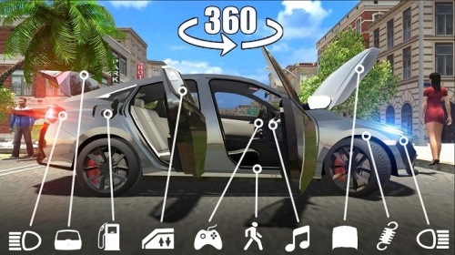 汽车模拟器城市驾驶游戏下载_汽车模拟器城市驾驶手游安卓版下载v1.1 安卓版 运行截图1