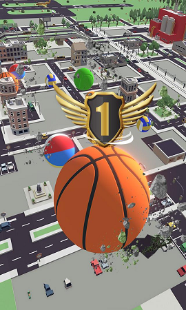 巨型篮球城市破坏游戏下载_巨型篮球城市破坏手游安卓版下载v1.0 安卓版 运行截图2