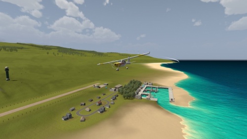 海岸线飞行模拟器下载_海岸线飞行模拟器中文版下载 运行截图3
