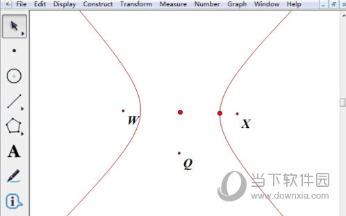 几何画板如何画双曲线