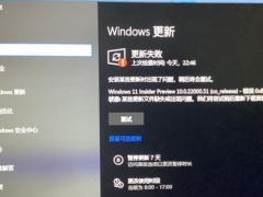 win11预览版更新失败怎么办 win11预览版更新失败解决方法[多图]