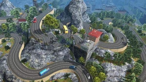 客车驾驶3D模拟中文版下载_客车驾驶3D模拟游戏下载 运行截图3