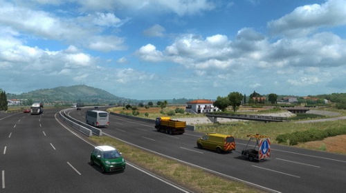 欧洲卡车模拟2破解版下载-欧洲卡车模拟2破解版(无限金币)下载v1.0.5中国版 运行截图3