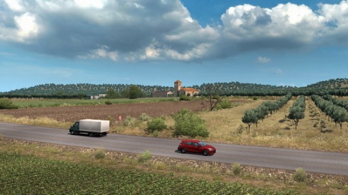 欧洲卡车模拟2破解版下载-欧洲卡车模拟2破解版(无限金币)下载v1.0.5中国版 运行截图4