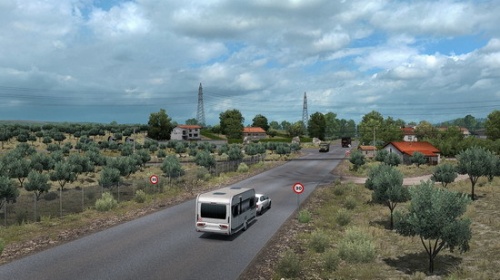 欧洲卡车模拟2破解版下载-欧洲卡车模拟2破解版(无限金币)下载v1.0.5中国版 运行截图5