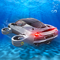 浮动水下汽车模拟器游戏