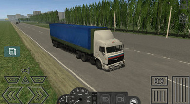 卡车运输模拟中文破解版下载_卡车运输模拟无限金币版下载网 运行截图2