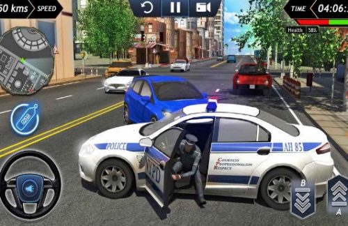 犯罪城警车模拟器破解版-犯罪城警车模拟器v2.9无限金钱版 运行截图2