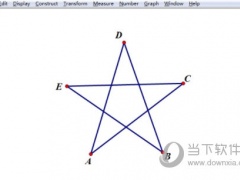 几何画板如何制作旋转的五角星 操作方法介绍