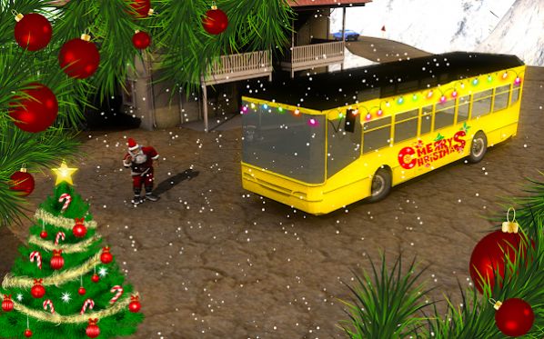 圣诞雪巴士驾驶员2021游戏下载_圣诞雪巴士驾驶员2021手游最新版下载v1.0 安卓版 运行截图2