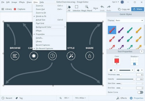 Snagit免费版下载_Snagit免费版绿色最新版v19.0.1.2448 运行截图4