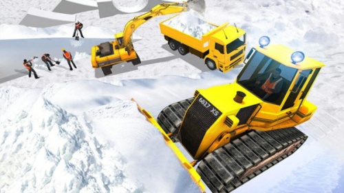 雪山挖掘机模拟器游戏下载_雪山挖掘机模拟器手游最新版下载v1.1 安卓版 运行截图2