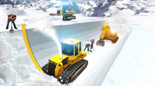 雪山挖掘机模拟器游戏下载_雪山挖掘机模拟器手游最新版下载v1.1 安卓版 运行截图3