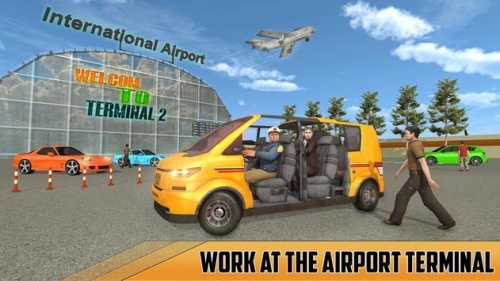 机场出租车驾驶模拟器游戏下载_机场出租车驾驶模拟器手游最新版下载v1.8 安卓版 运行截图1