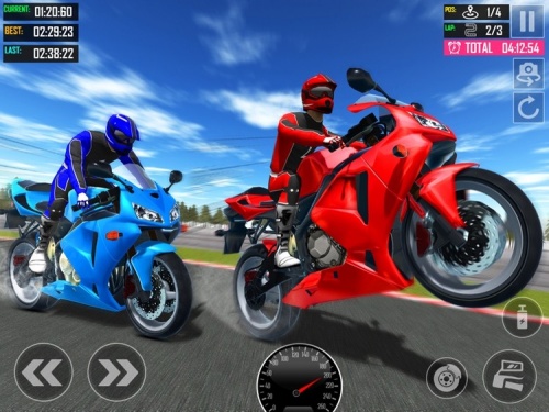 真实摩托车模拟器3D游戏下载_真实摩托车模拟器3D下载 运行截图2